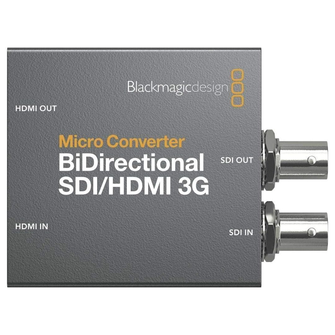 Blackmagic Design Bi-Direct SDI-HDMI 3G PSU Micro Converter (CONVBDC, SDI, HDMI03G, and PS) (Black)