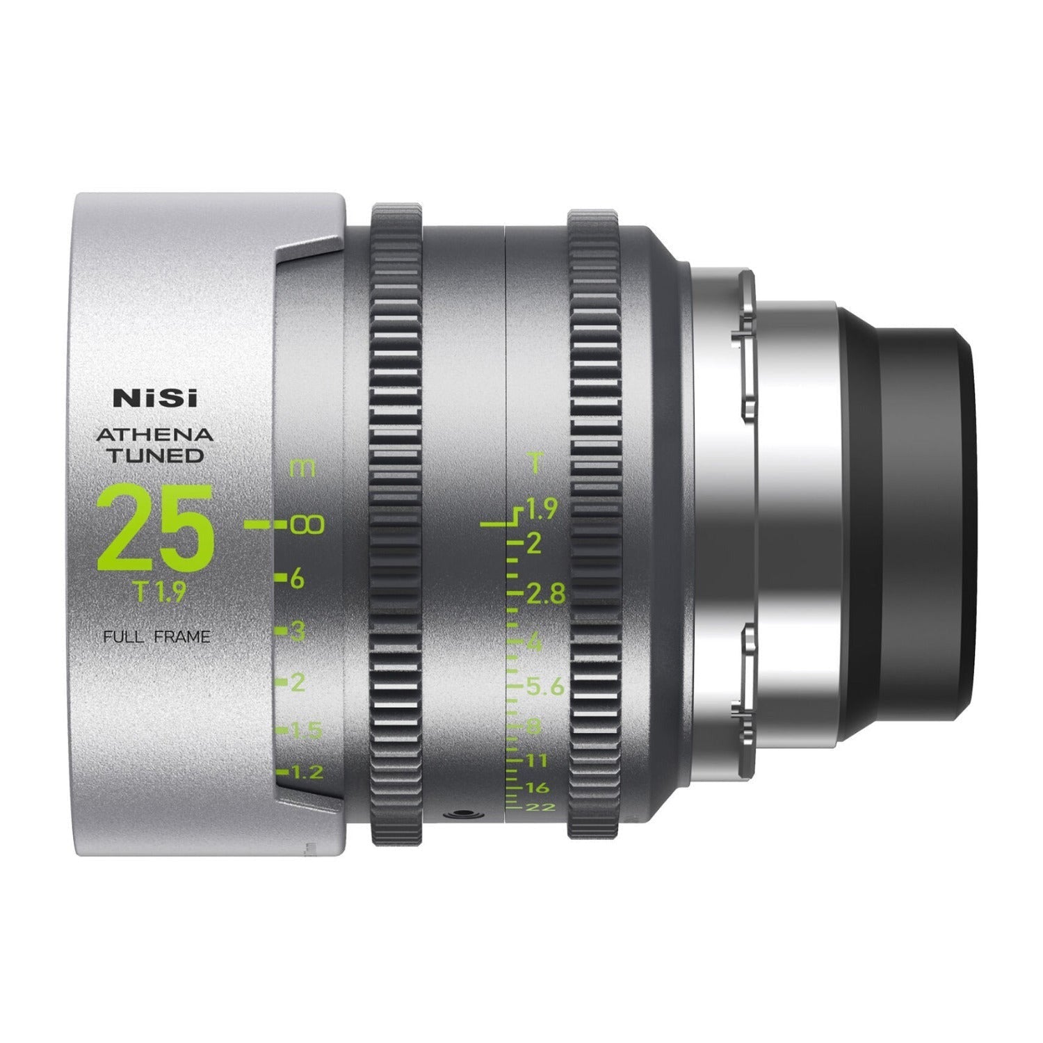 NiSi ATHENA Tuned Prime T2.4/1.9 Full-Frame 5-Lens Kit with Case (PL Mount)