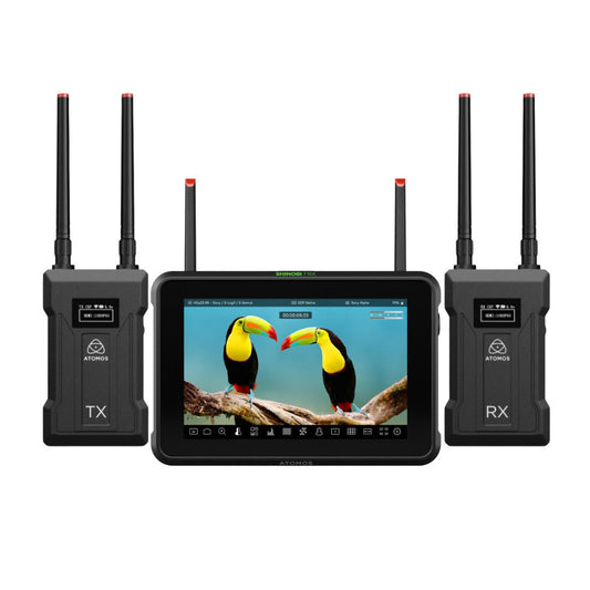 Atomos Shinobi 7 RX 7-inch HDR Monitor Bundle with Transmitter and Receiver Set