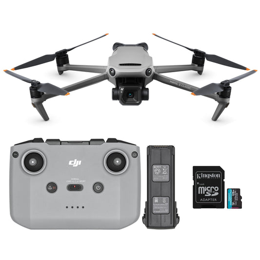 DJI Mavic 3 Classic Camera Drone with RC-N1 Remote and 128GB MicroSD Card