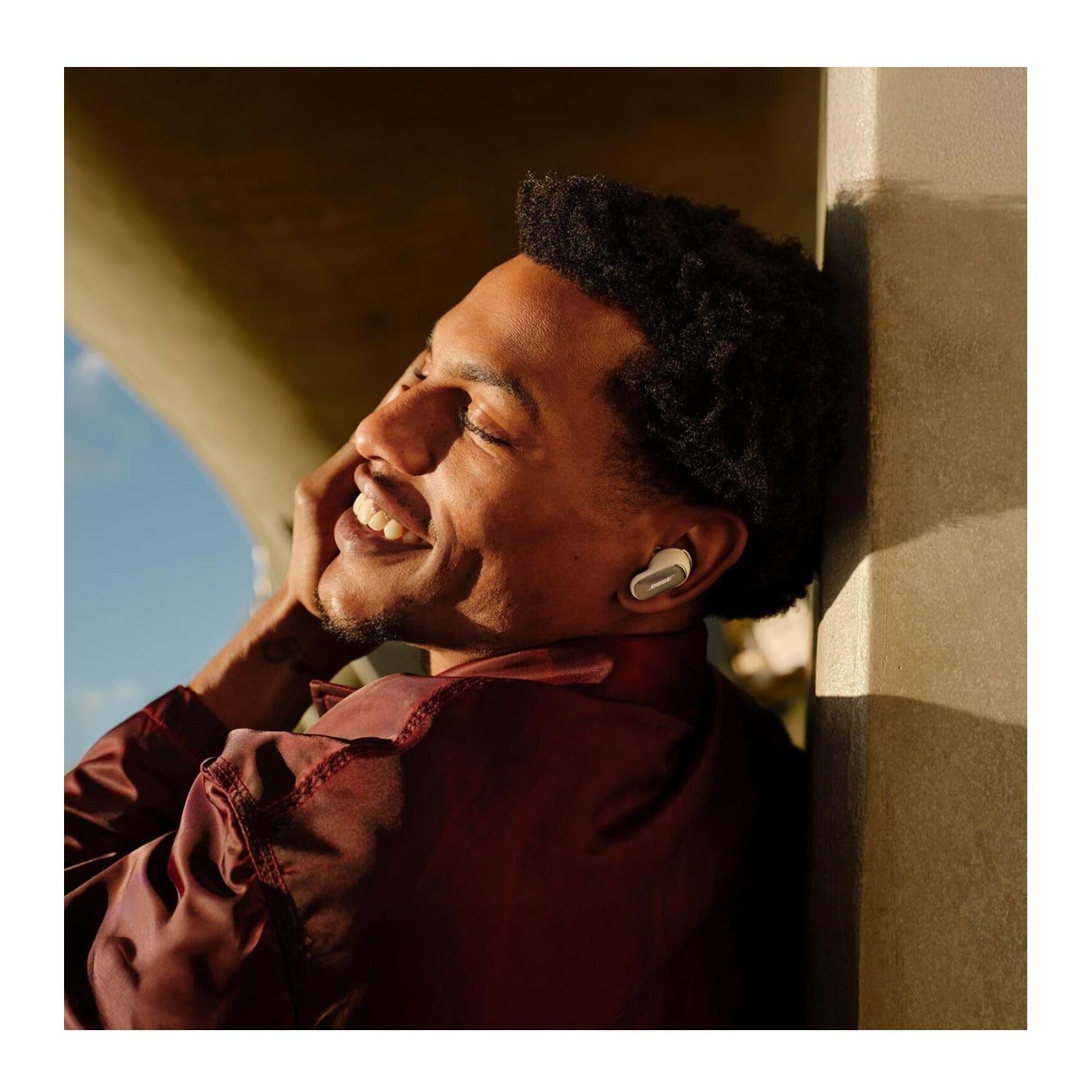 Bose QuietComfort Ultra True Wireless Noise-Cancelling Earbuds (2nd Generation, White Smoke)