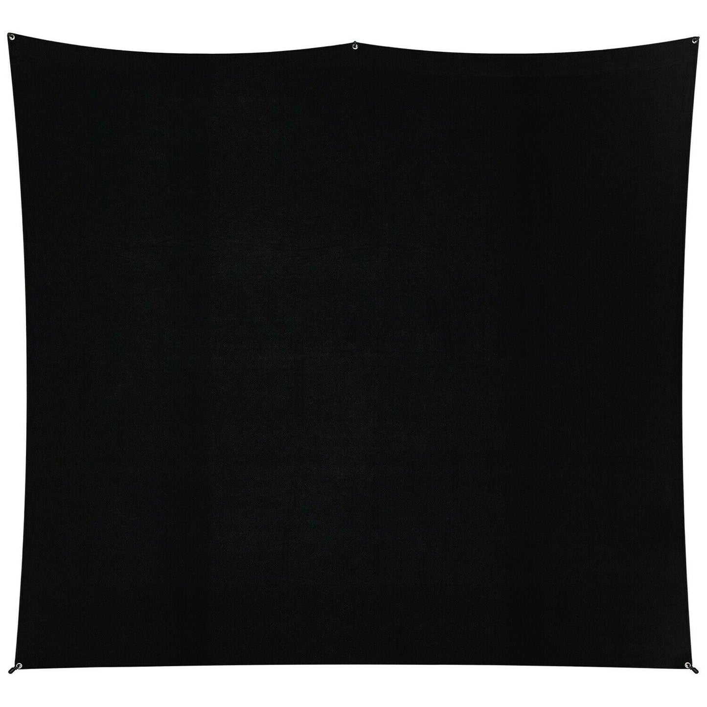 Westcott X-Drop Pro Wrinkle-Resistant 8 x 8 Feet Backdrop (Rich Black)