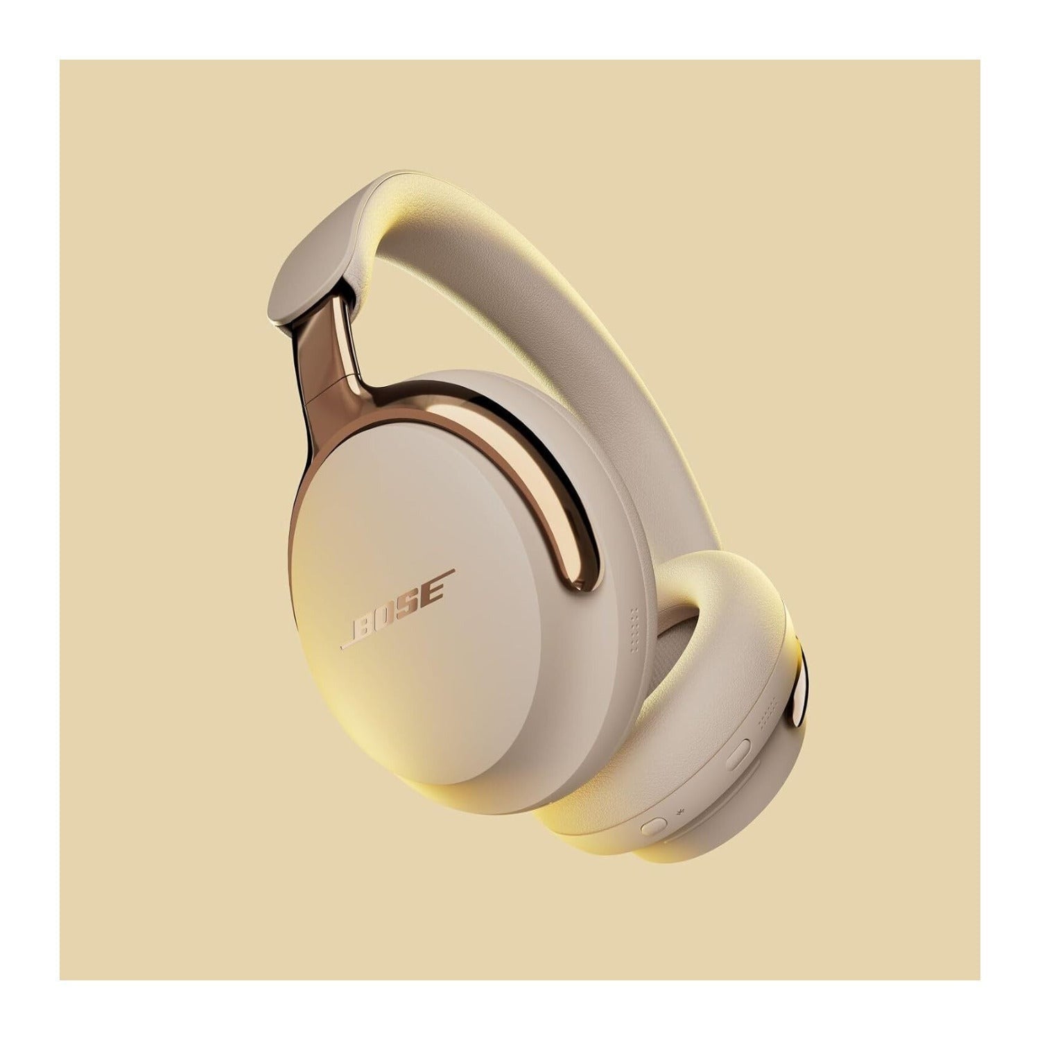 Bose QuietComfort Ultra Wireless Noise-Canceling Headphones (Driftwood Sand, 2nd Gen)