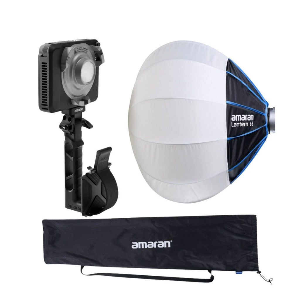 Amaran Ray 60c Full-Color RGB LED Video Light with Soft Light Modifier