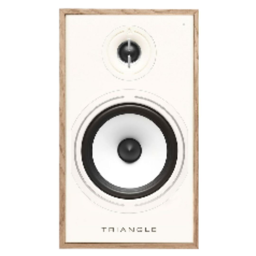 Triangle Borea Active BR03 BT Wireless Bluetooth Bookshelf Speaker (Light Oak)