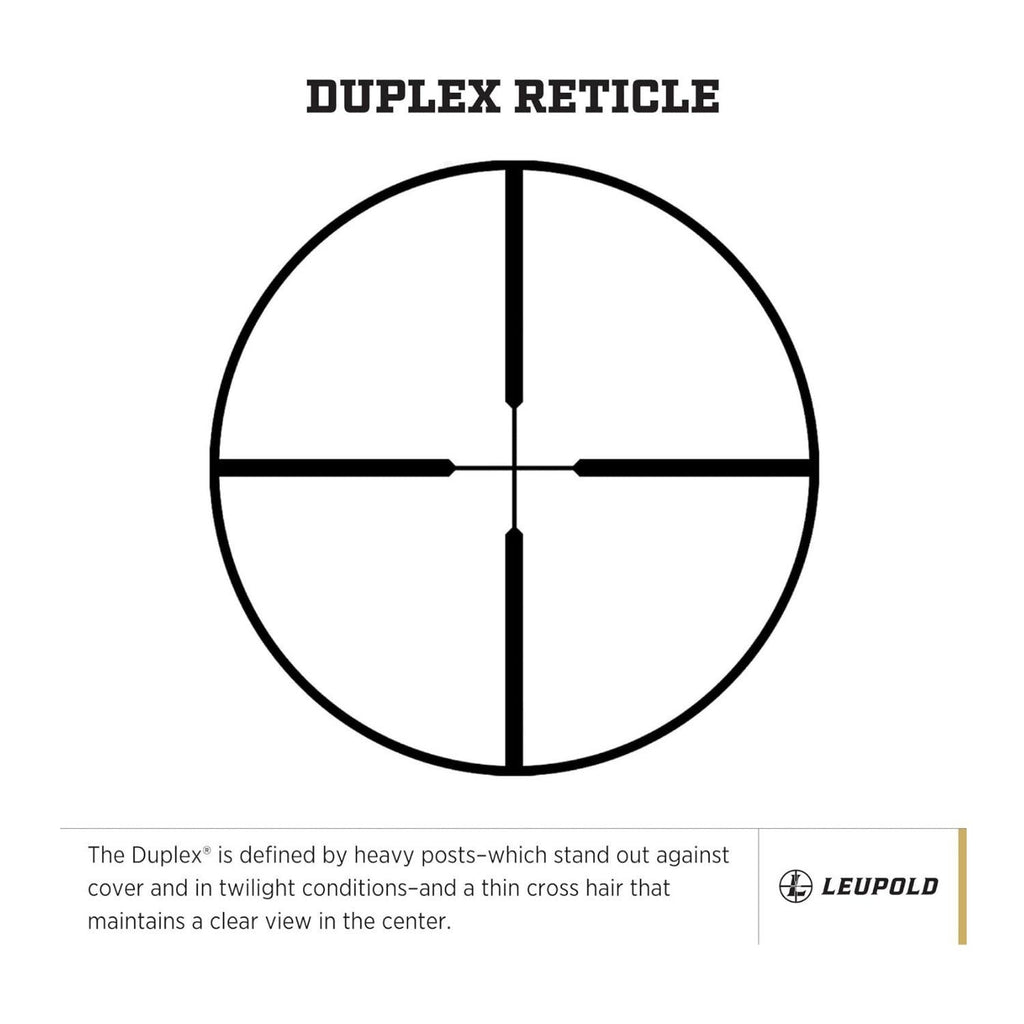Leupold VX-3HD 2.5-8x36 (1-inch) CDS-ZL Duplex Reticle Riflescope