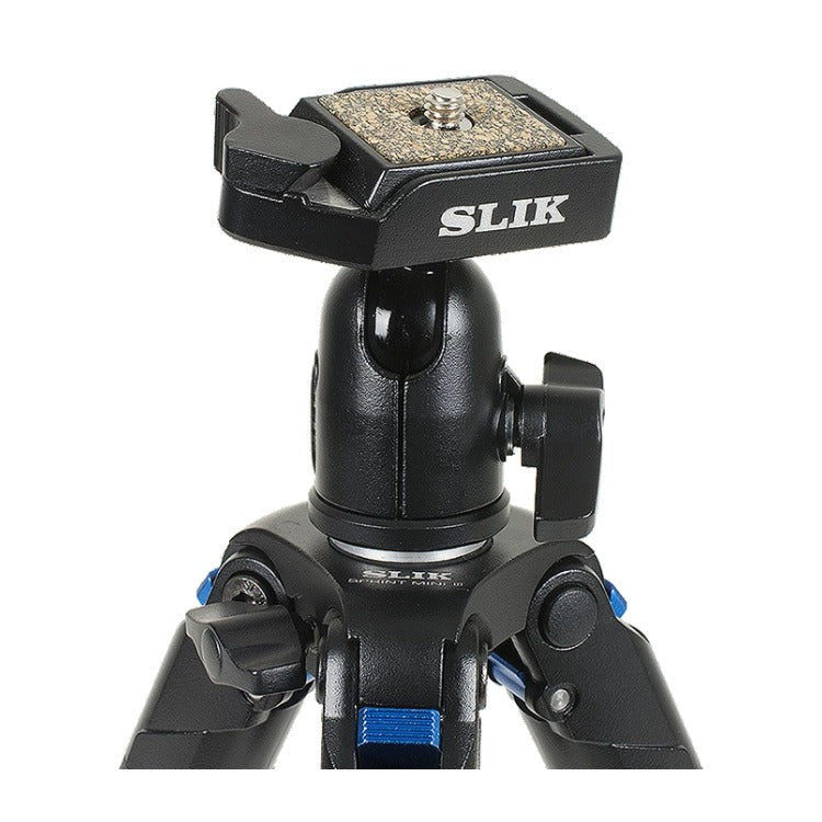 Slik Sprint Mini III Tripod (Black) with SBH-100DQ Ball Head