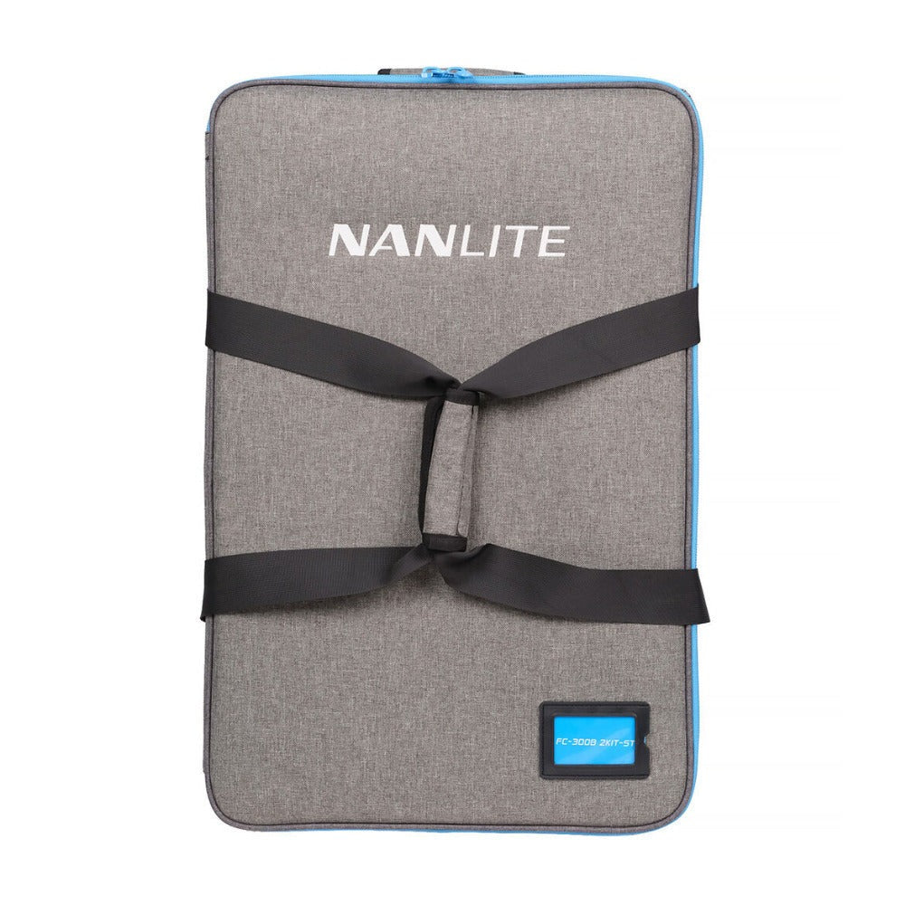 Nanlite FC-300B Bi-Color LED Spotlight 2-Light Kit with Rolling Case