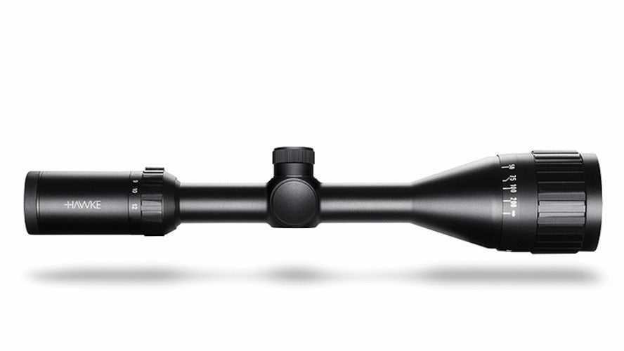 Hawke Sport Optics Vantage HD 4-12X50AO Mil Dot IR Riflescope with 2-Piece Rings