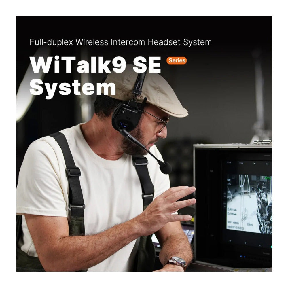 Saramonic WiTalk9 SE-4S 4-Person Full-Duplex Wireless Intercom System (2.4 GHz)