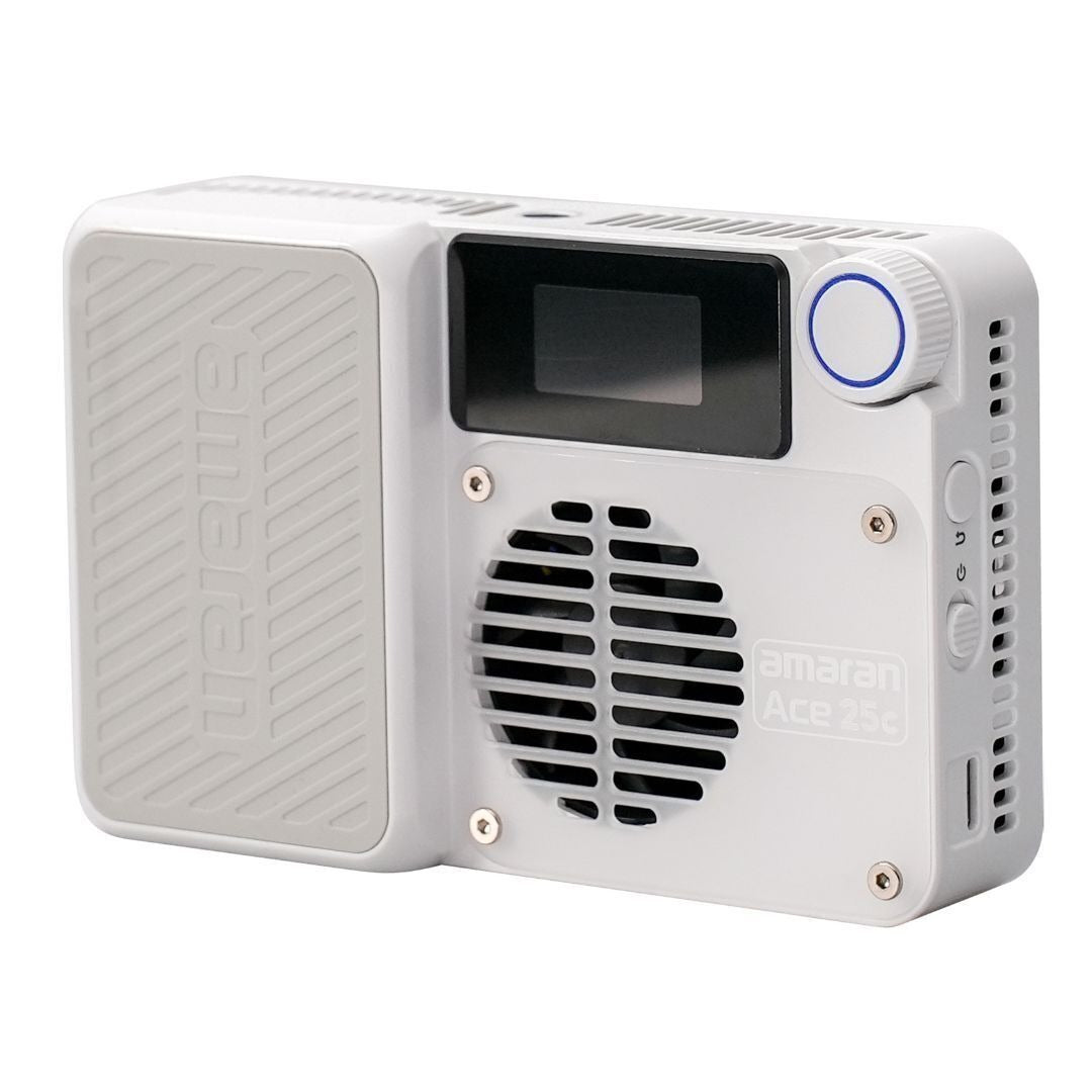 amaran Ace 25c Travel Ready Compact LED Light Creator Kit with Long-Lasting Battery (White)