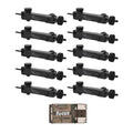 Wildgame Innovations Eco Mount (10-Pack) Bundle with Card Reader (11 Items)