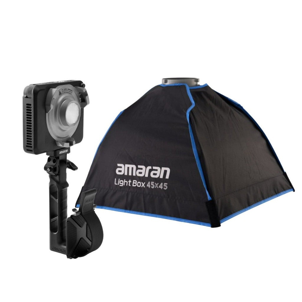 Amaran Ray 60c Full-Color RGB LED Video Light Bundle with Bowens Mount Softbox