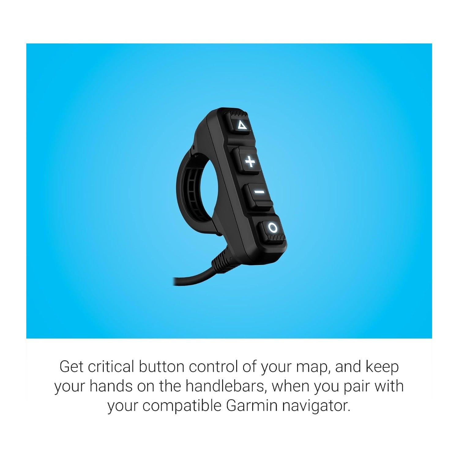 Garmin Handlebar Controller for zūmo XT2 Motorcycle Navigator or Compatible Tread Device
