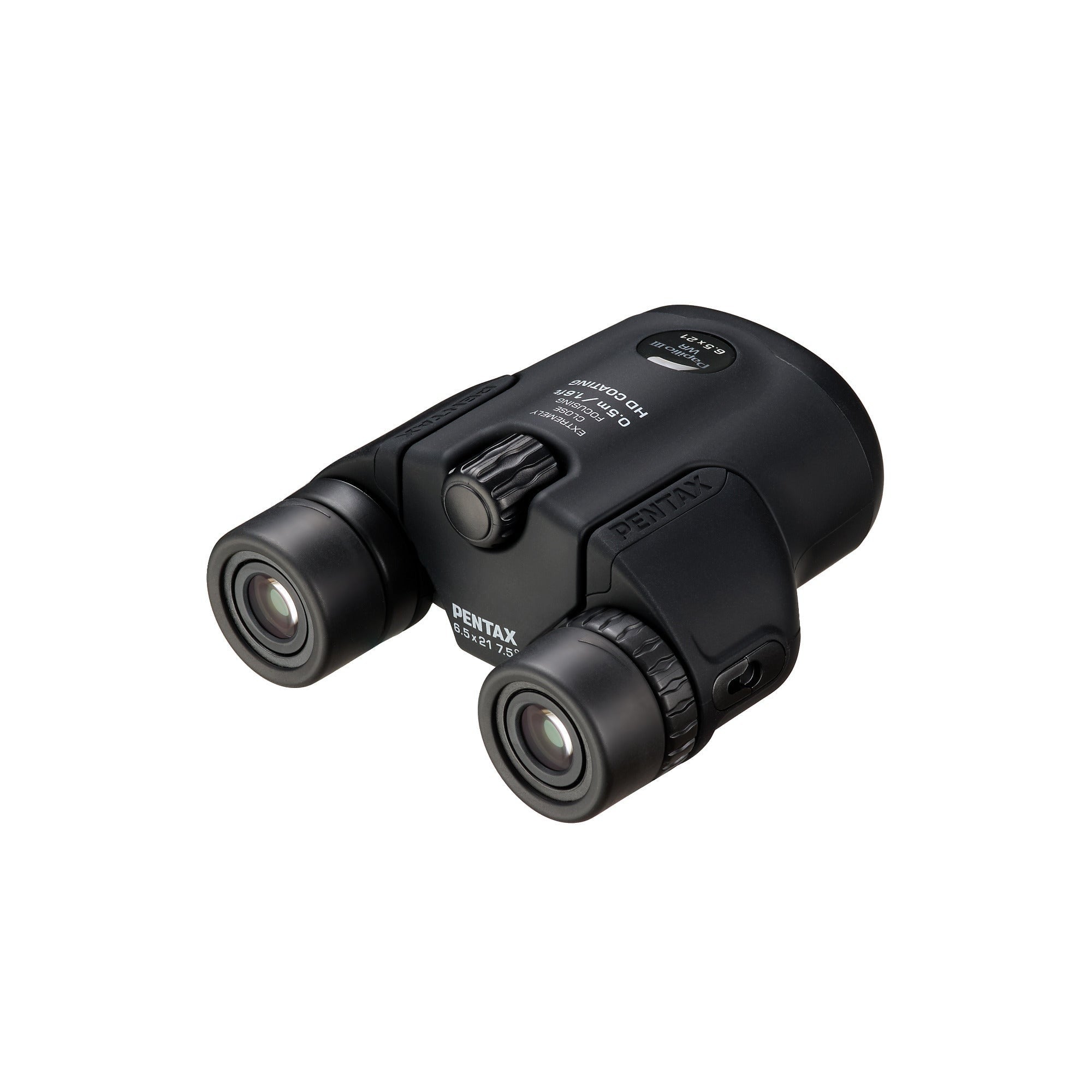 Pentax Papilio III WR 6.5x21 Binoculars (Black) (Open Box)