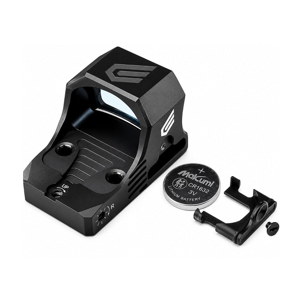 Cyelee Wolf PRO Open Reflex RMR 3-MOA Red Dot Sight with IPX7-rated Construction and Coated Glass