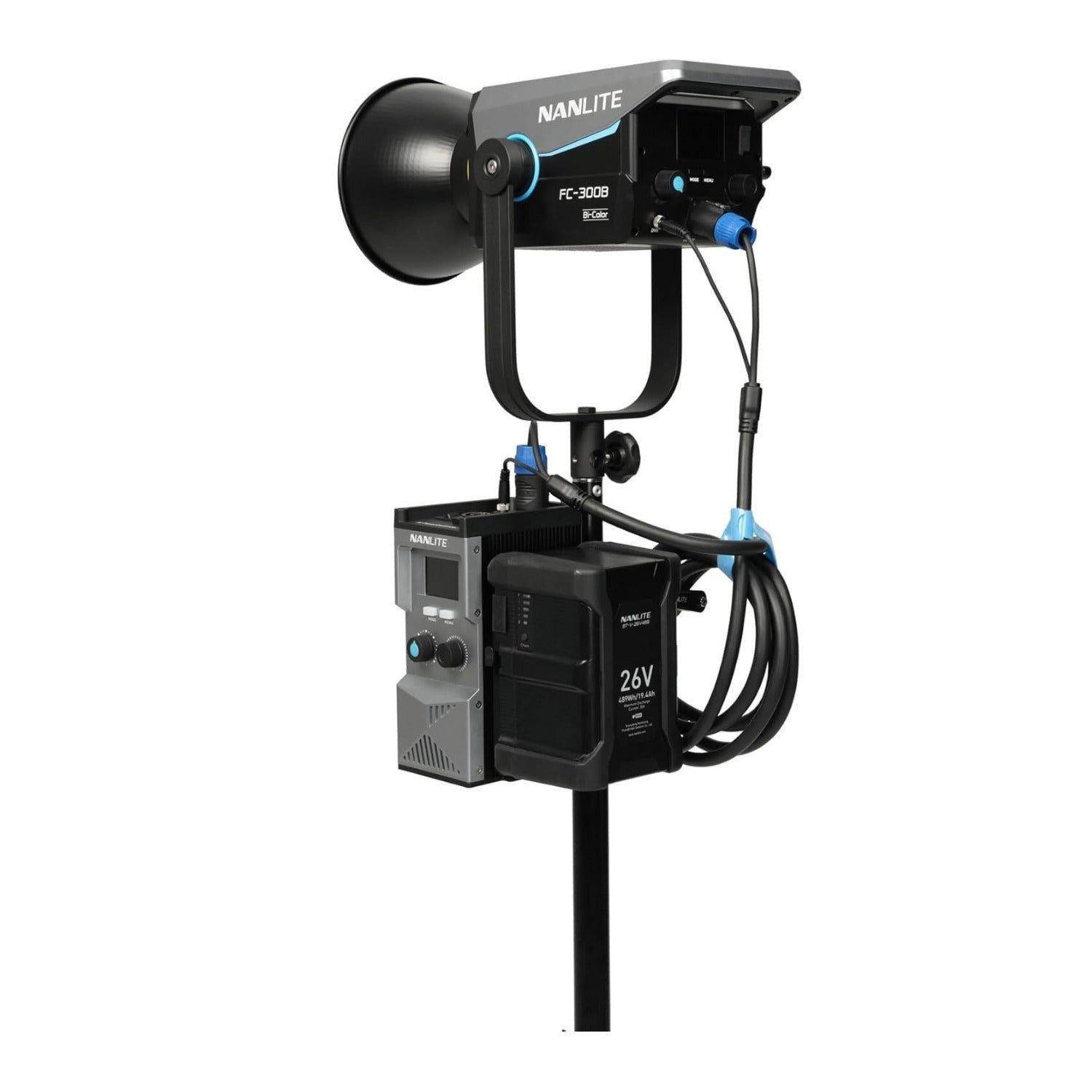 Nanlite Power Controller for FC-Series Spotlights with Built-In Screen