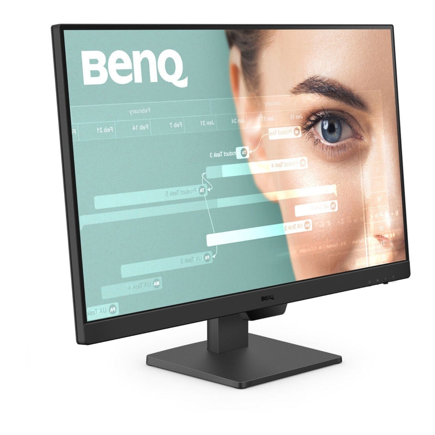 BenQ GW2790 27-Inch 100Hz Eye-Care Monitor 1080p IPS Flicker Free (Black) Bundle