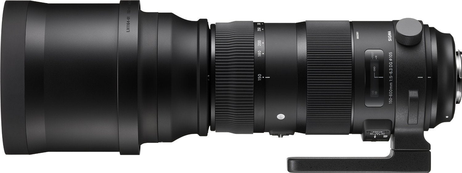 Sigma 150-600mm f/5-6.3 DG OS HSM Sport Lens with Teleconverter TC-1401 for Nikon F