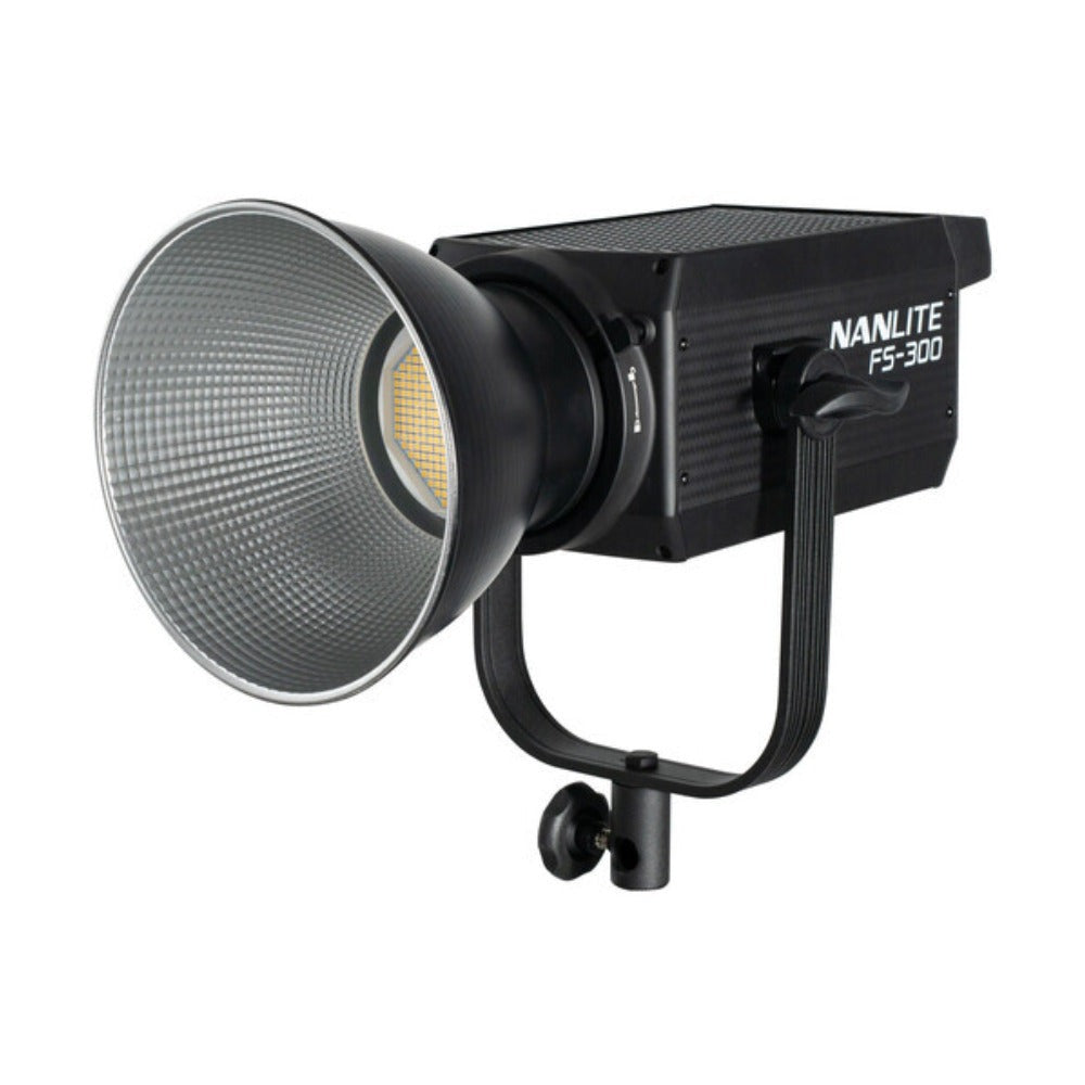 Nanlite FS-300 Daylight AC LED Monolight Bundle with Rapid 120 Parabolic Softbox