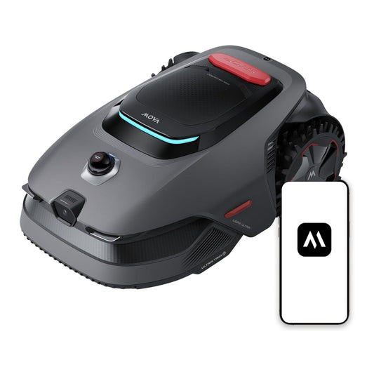 MOVA LiDAX Ultra 2000 Robot Lawn Mower - 360 3D LiDAR w/ AI Vision Auto-Mapping