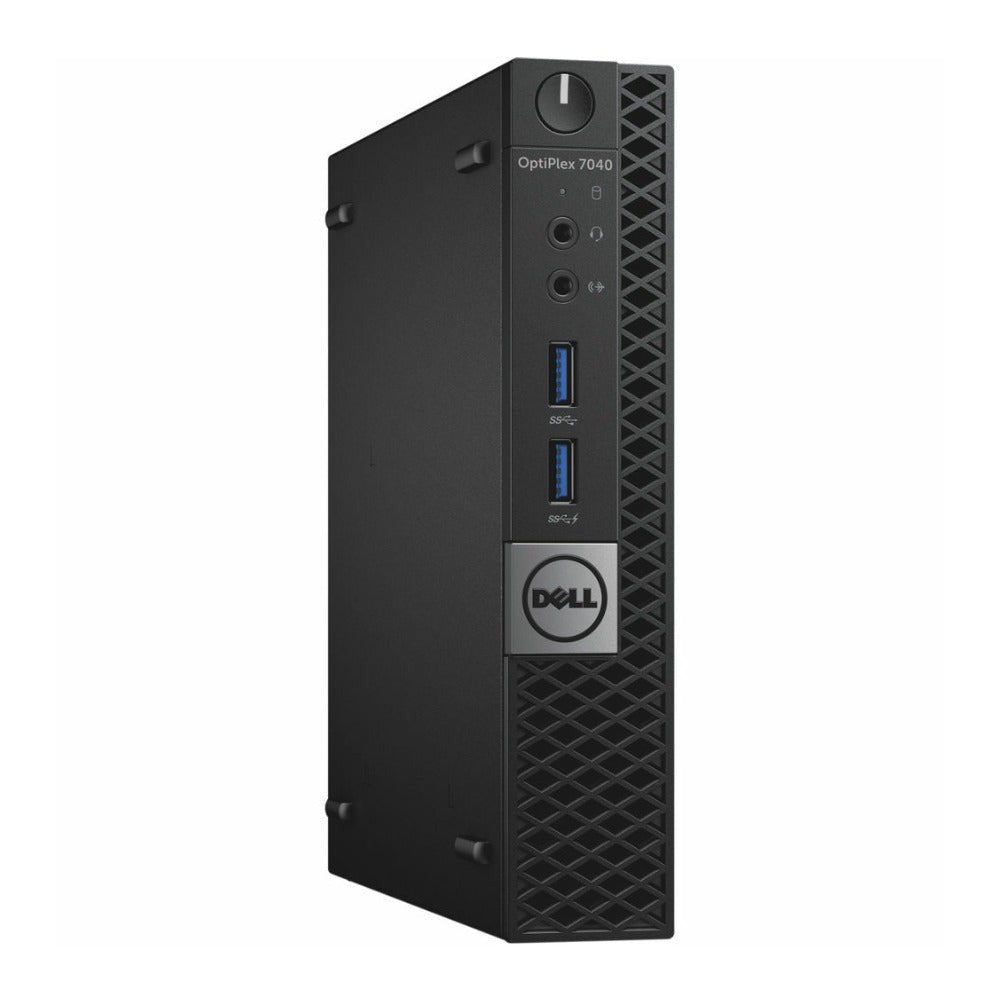 Dell OptiPlex 7040 Micro Desktop, Intel Core i7-6700T, 16GB RAM, 512GB SSD, Windows 10 Pro (Certified Refurbished)