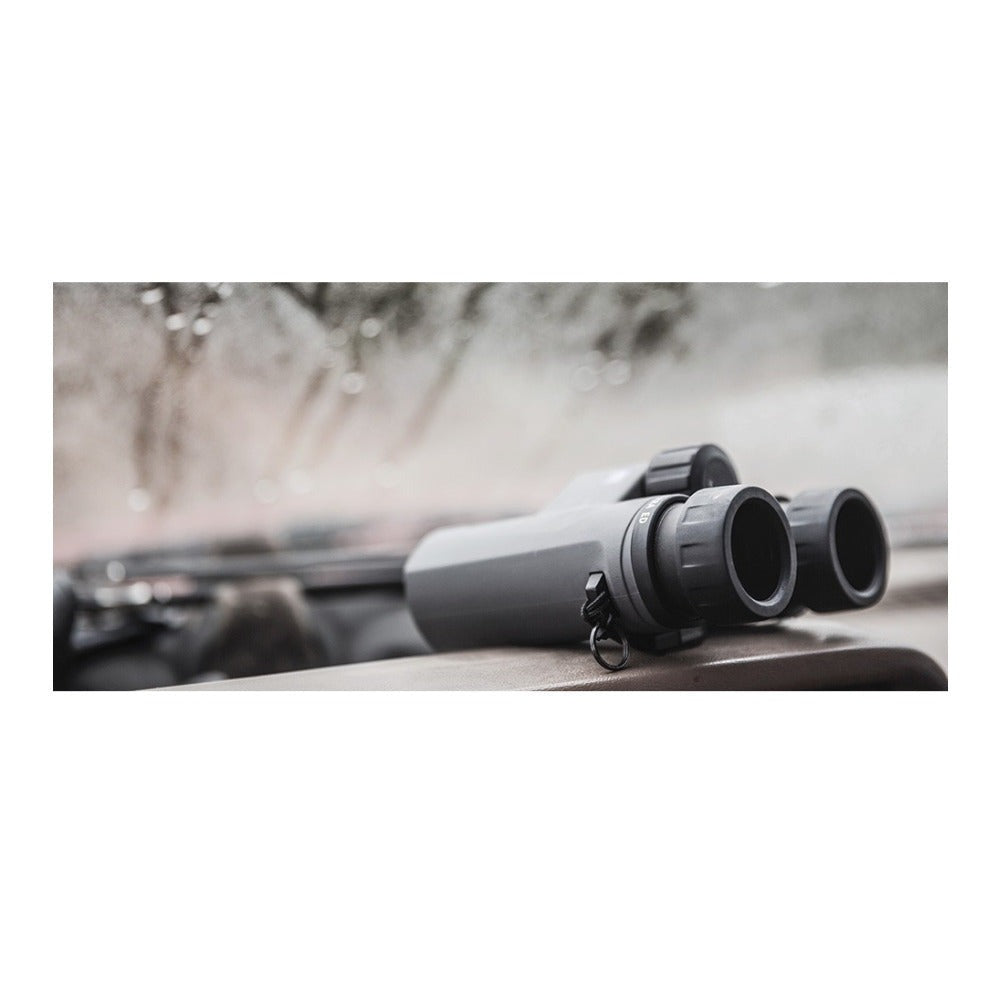 Zeiss Terra ED 10x42 Binoculars (Gray) Bundle with Lens Care Kit