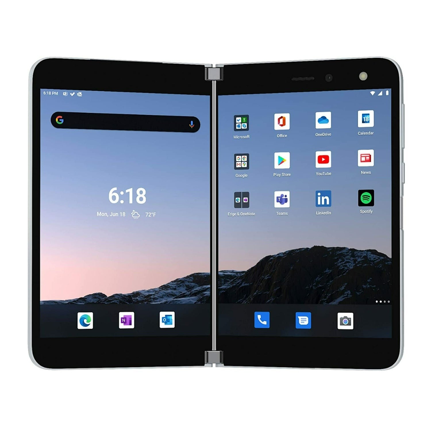 Microsoft Surface Duo Dual-Screen LTE Smartphone, 256GB (Certified Refurbished)