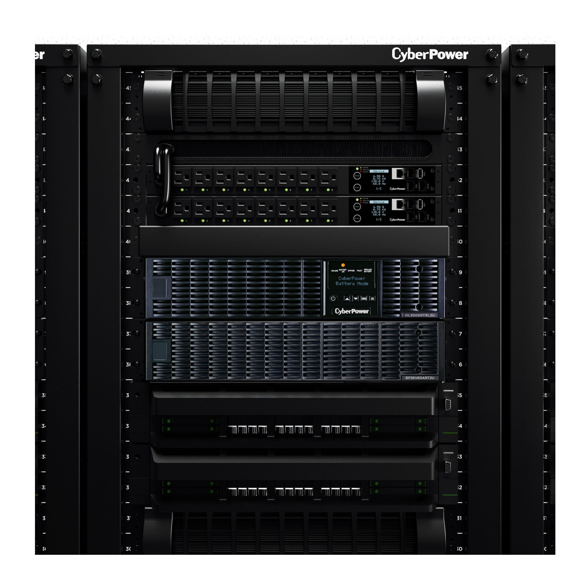 Cyberpower 3000VA/2700W Smart App Online Rack/Tower UPS with Network Card