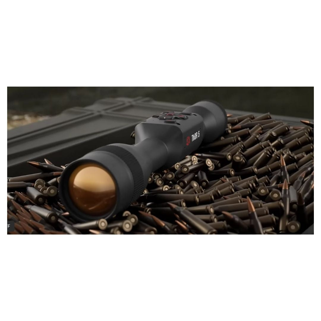 ATN ThOR 5 320x240 5-20x 12 Micron Weather-Resistant Smart HD Thermal Rifle Scope (Black)