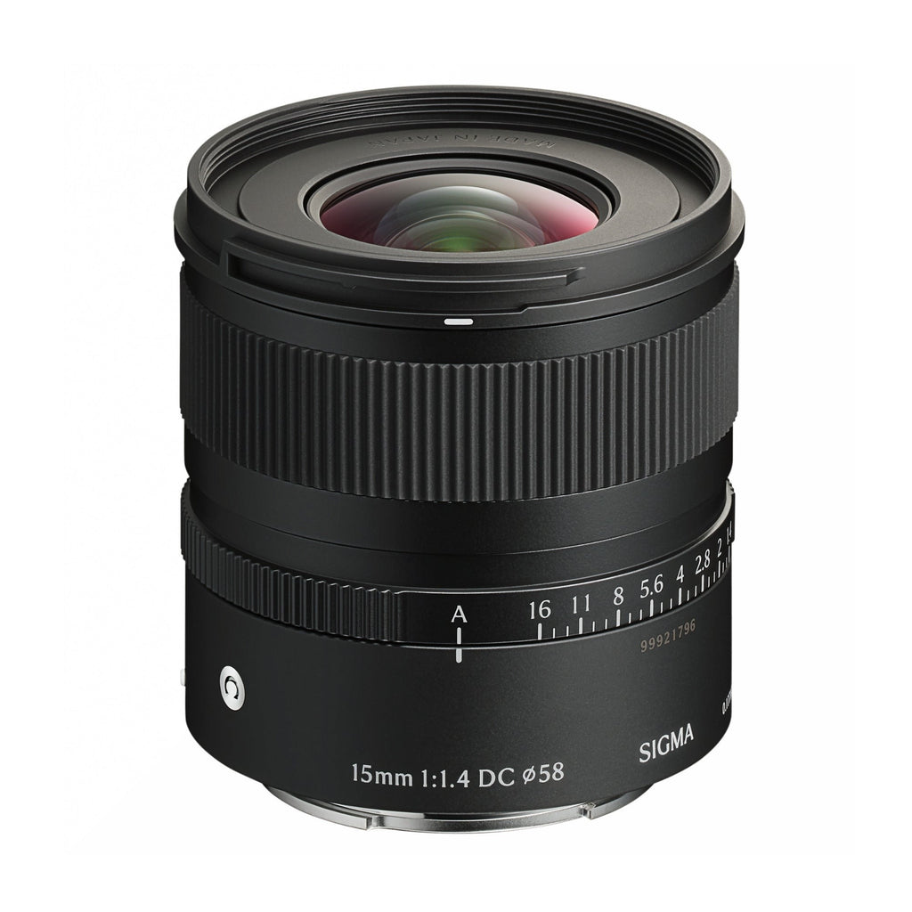 Sigma 15mm F1.4 DC Contemporary Lens for Mirrorless Cameras (X Mount)