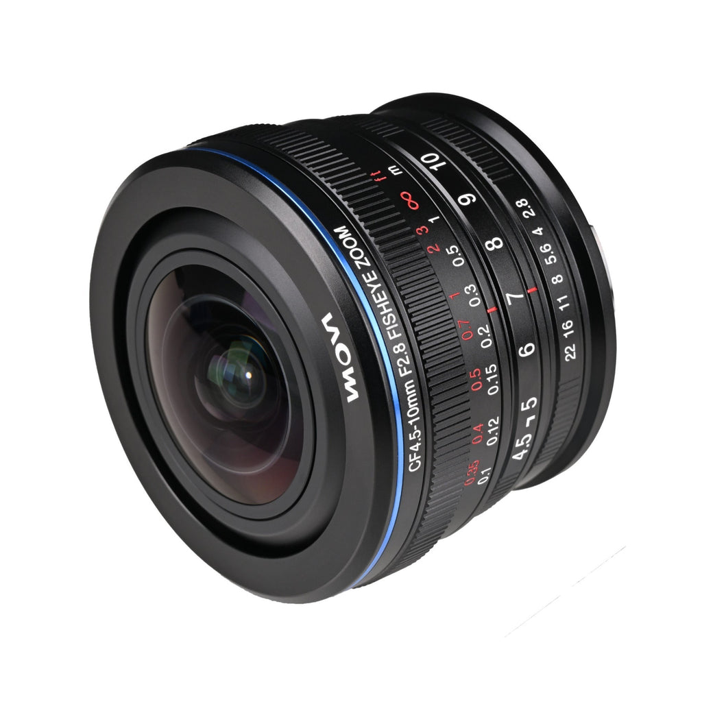 Laowa 4.5-10mm f/2.8 CF Zoom Fisheye Lens with 180-Degree Ultra Wide View, Parfocal Zoom (L-Mount)