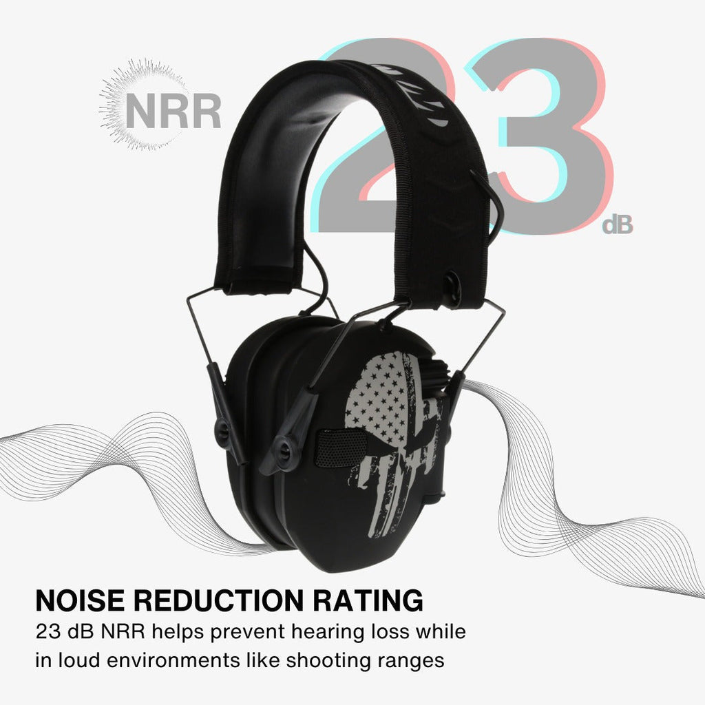 Walkers Razor Walkie Talkie Bundle with Ear Muffs and Accessories