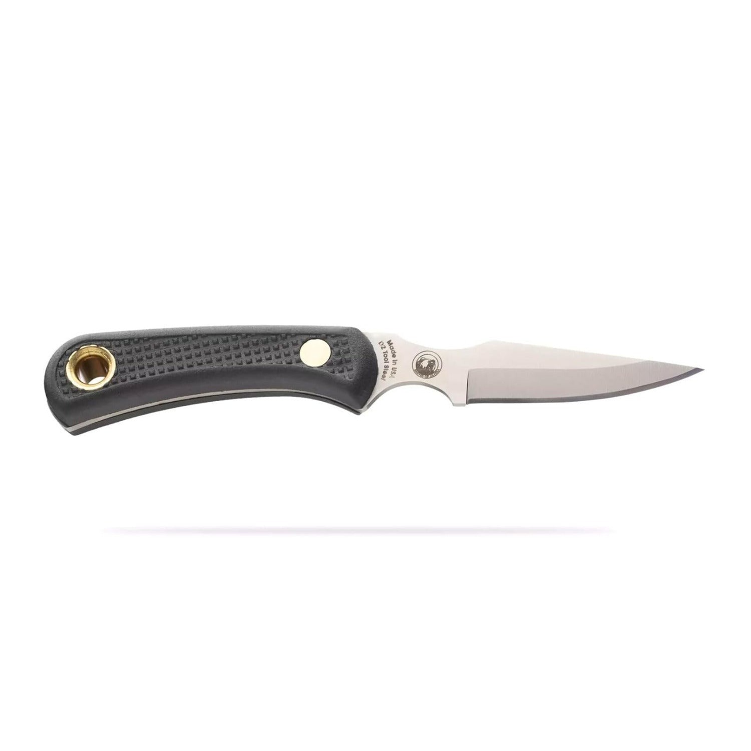 Knives Of Alaska 00012FG Light Hunter Combo Set with Leather Sheath (Black)