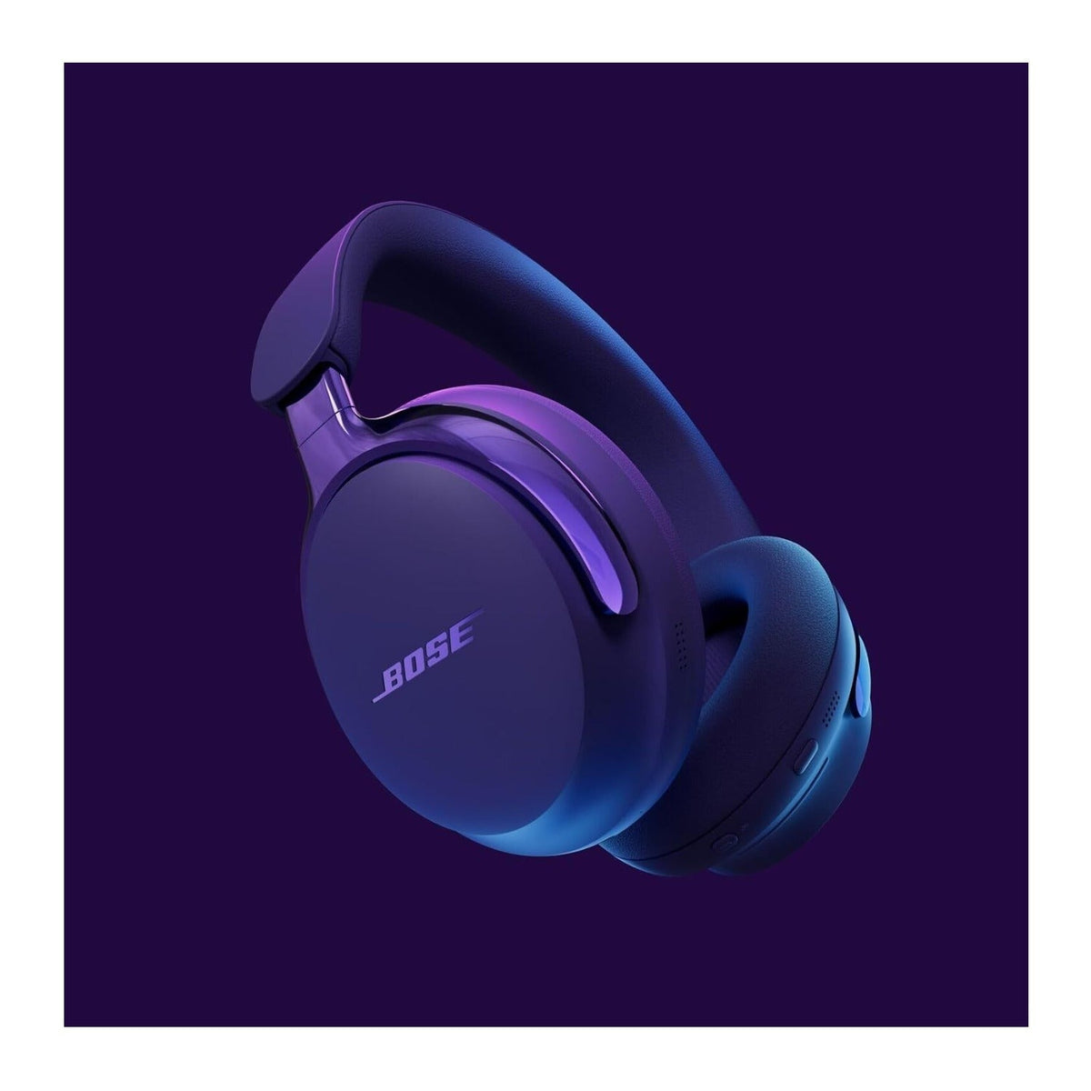 Bose QuietComfort Ultra Wireless Noise-Canceling Headphones (Midnight Violet, 2nd Gen)