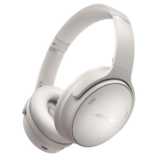 Bose QuietComfort Wireless Bluetooth Over Ear Noise Canceling Headphones (White Smoke)