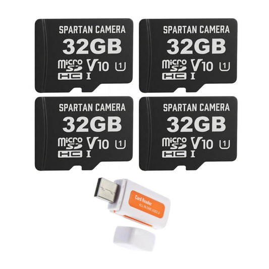 Spartan 32GB Micro Memory Card with Adapter and Card Reader Bundle