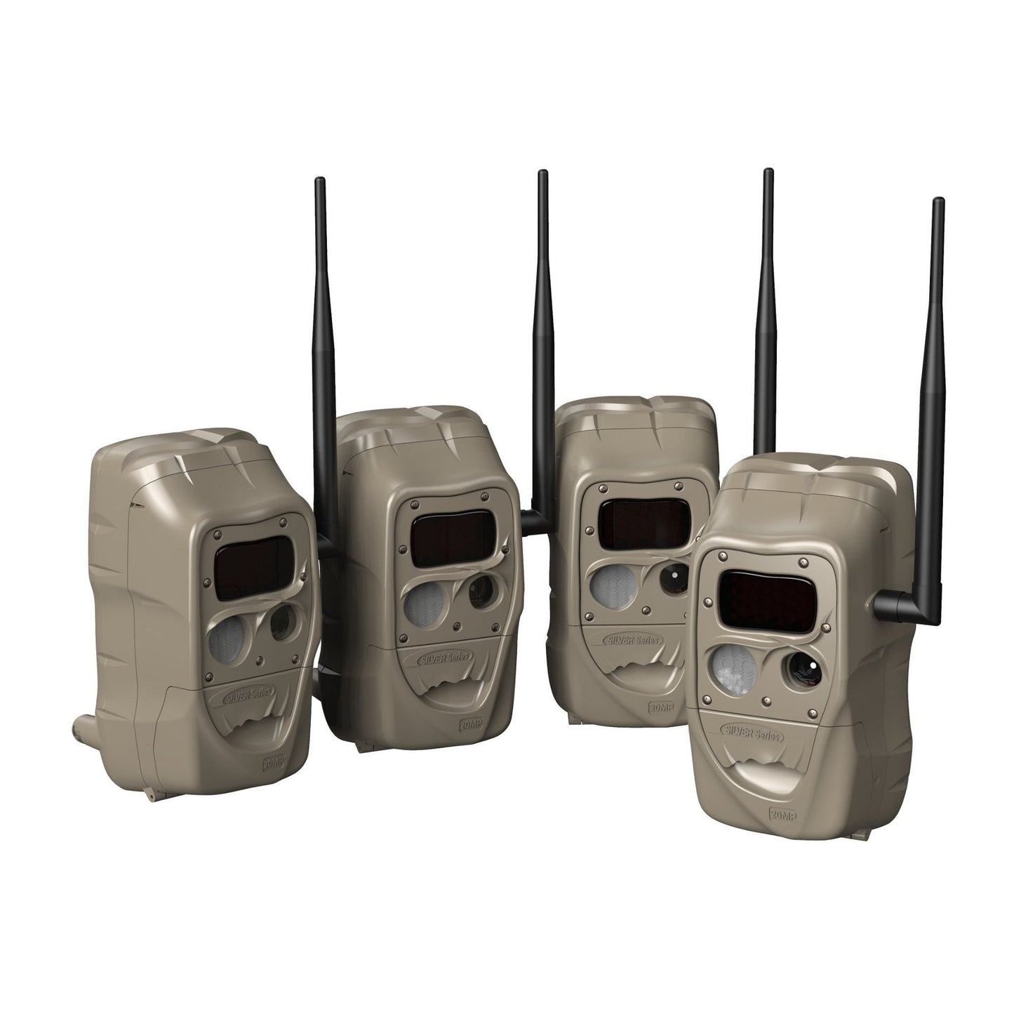 Cuddeback CuddeLink J Series Black Flash Trail Camera (4-Pack)