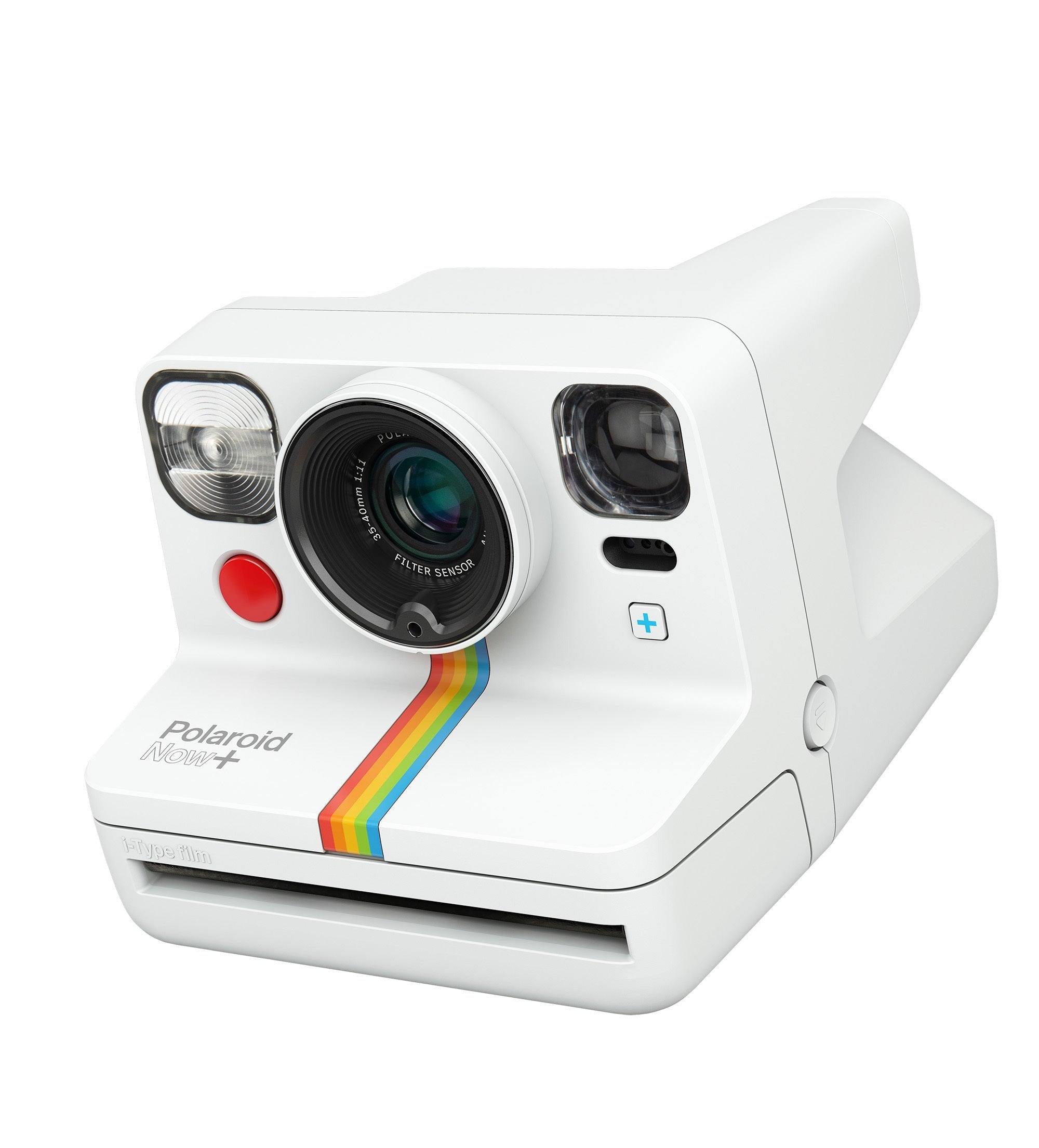 Polaroid NOW+ Instant Film Camera Camera (White) with B&W Film and Film Kit