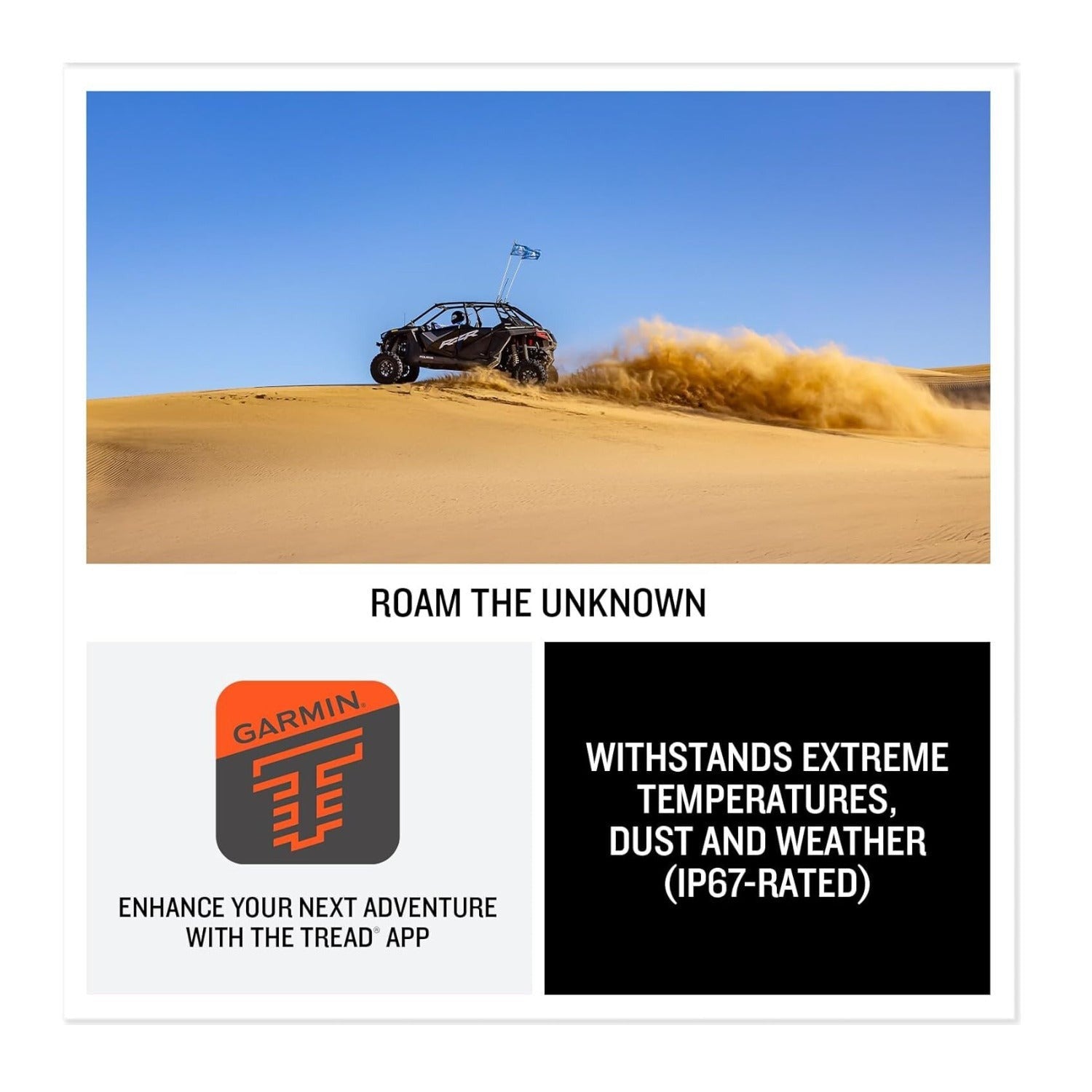 Garmin Tread 2 - SxS Edition, Rugged 8-inch Powersport Navigator for Thrilling Off-Road Rides