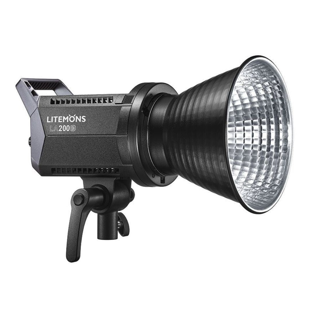 Godox Litemons LA200Bi 2-Light Kit with Step-Less Adjustment and Godox Light App Control (Black)