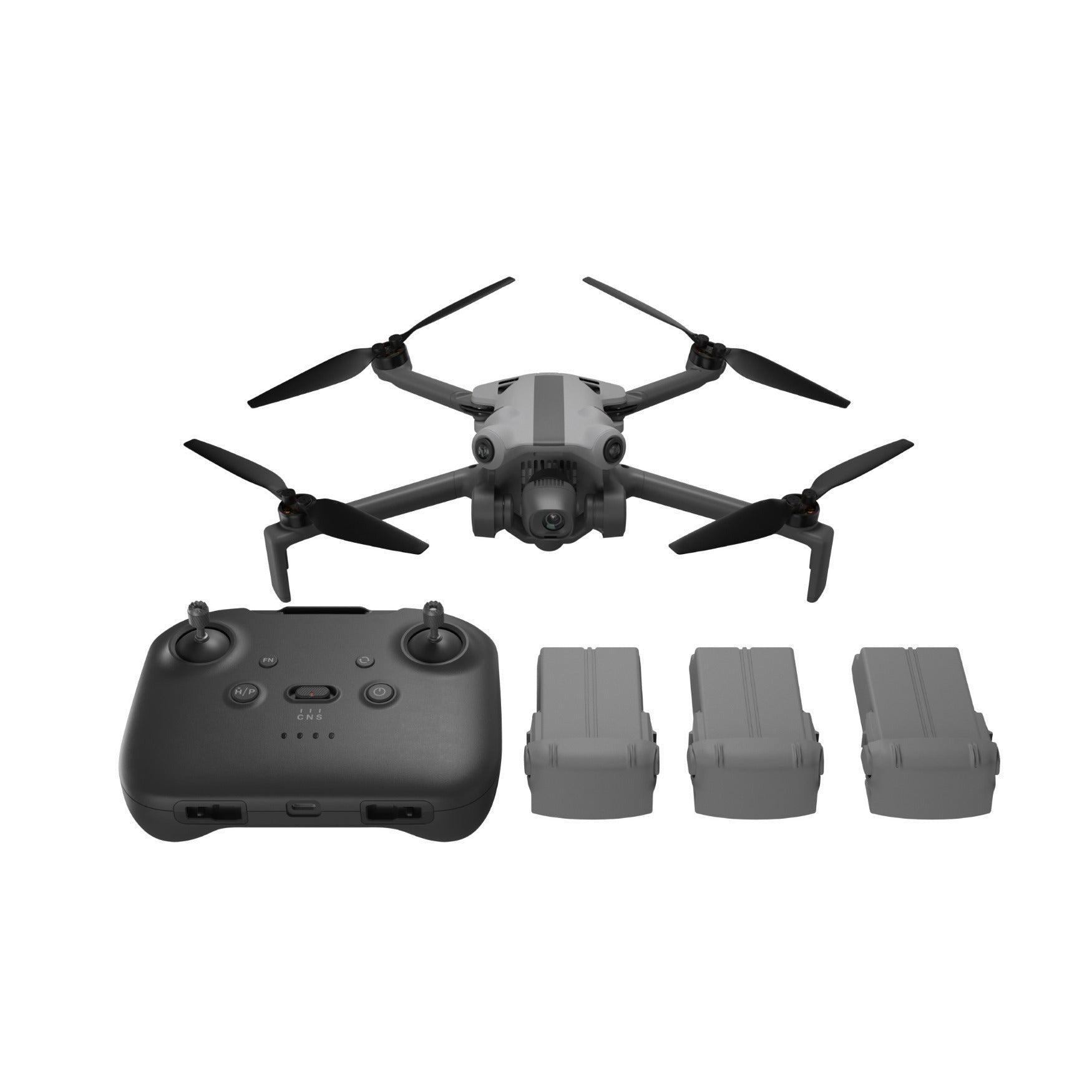 SKYROVER X1 48MP 4K Fly More Combo Drone (Gray) Bundle with Hard Case and Accessories