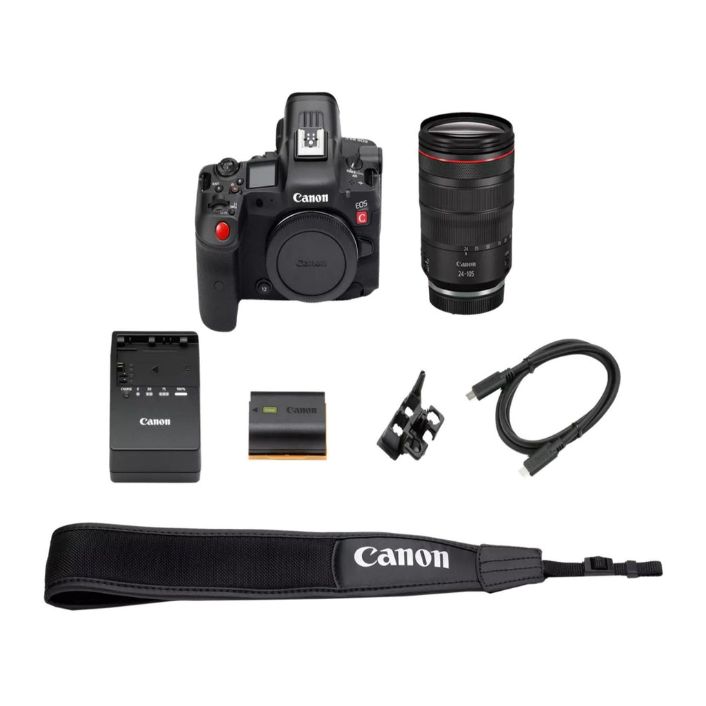 Canon EOS R5 C Mirrorless Cinema Camera Kit (2× Magnification) (Open Box)
