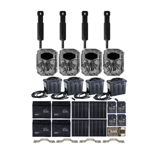 Spartan GoCam2 Multi-carrier Trail Camera (Areus Camo) with Accessories Bundle