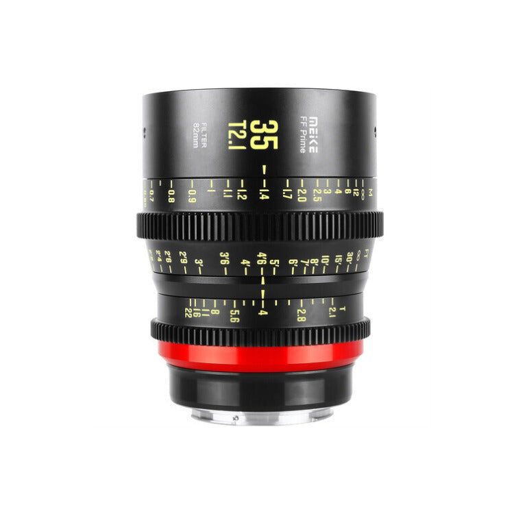 Meike 35mm T2.1 FF-Prime Cine Lens with 330 Degrees Focus Rotation (EF Mount)