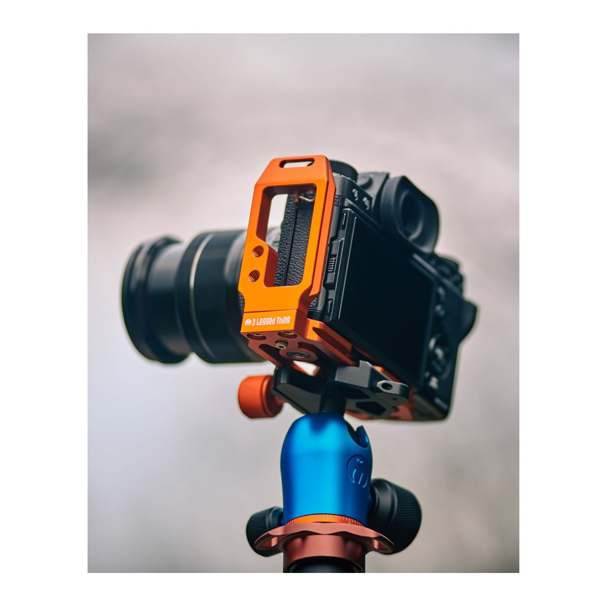 3 Legged Thing Punks Billy 2.0 Carbon Fiber Travel-Friendly Tripod Kit (Black)