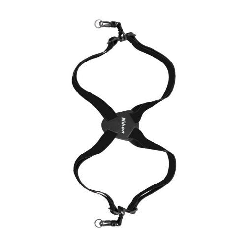 Nikon ProStaff Lightweight Binocular Harness with Elastic Shoulder Straps(Black)