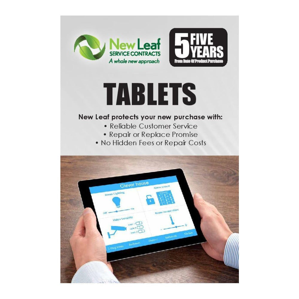 New Leaf 5-Year Internet Tablets Service Plan for Products Retailing Under $500