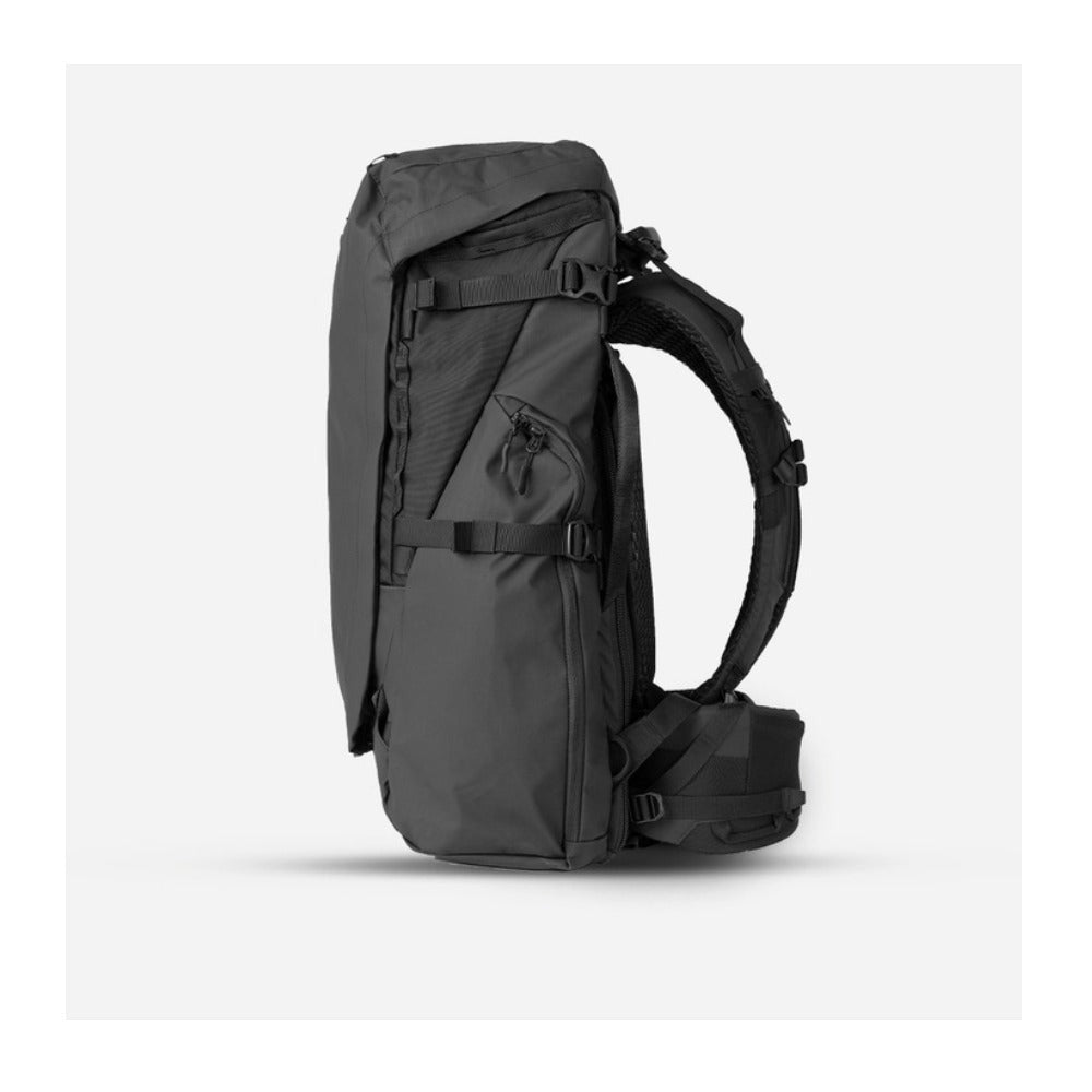Wandrd FERNWEH 50L Adventure Backpack (Small/Medium) Weather-Resistant (Black)