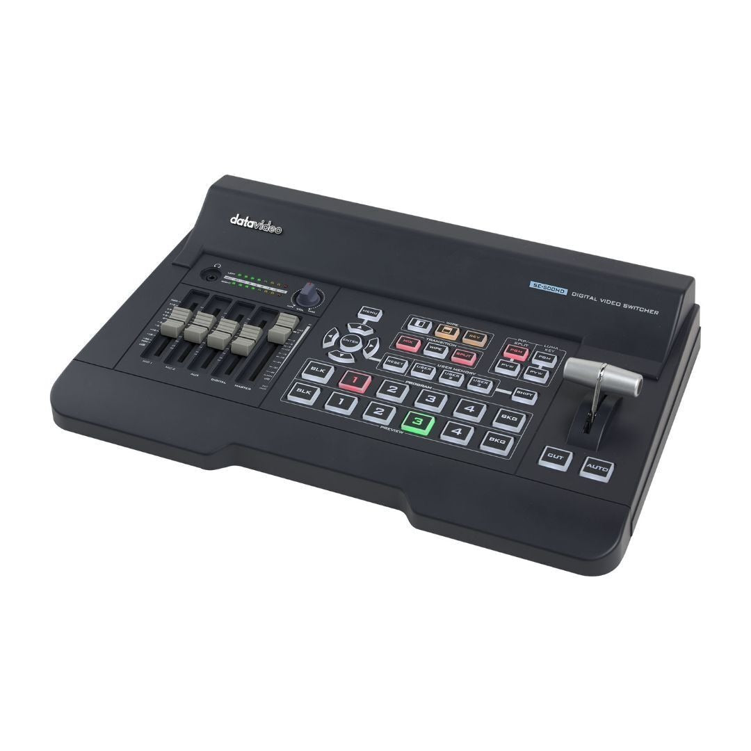 Datavideo SE-500HD 1920 x 1080 4-Channel HDMI Video Switcher for High-Quality Video Production
